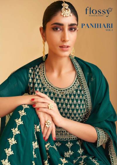 Panihari Vol 1 By Flossy Partywear Anarkali Suits
